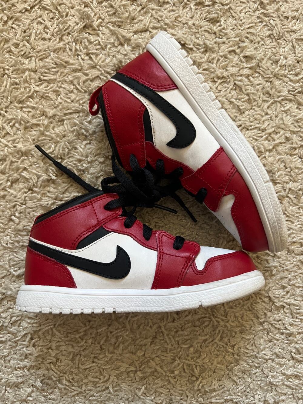 Jordan 1 Mid TD Gym Red Toddler 9C